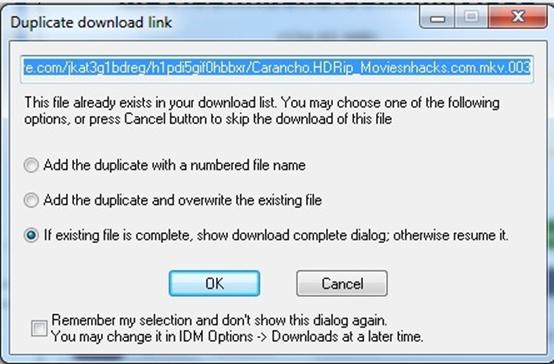 How to Resume IDM download